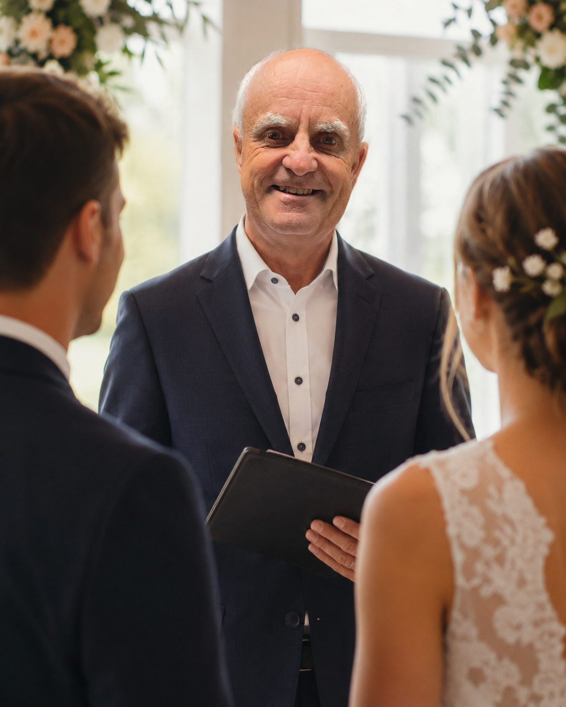 Yves Mayer célèbre le mariage d’un couple